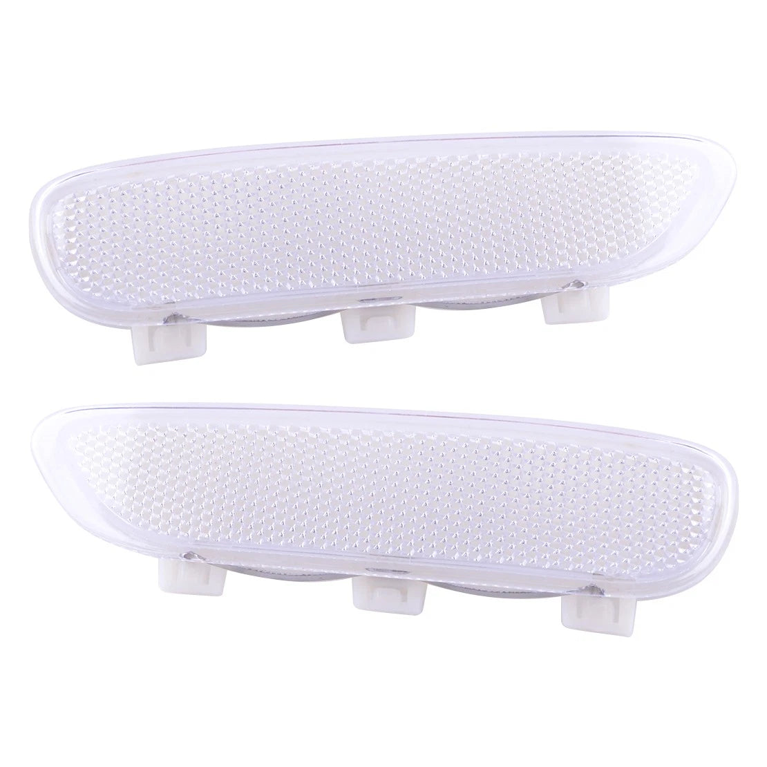 Clear Lens Bumper Side Marker Reflectors for BMW E46 3 Series M3 (1998-2006)
