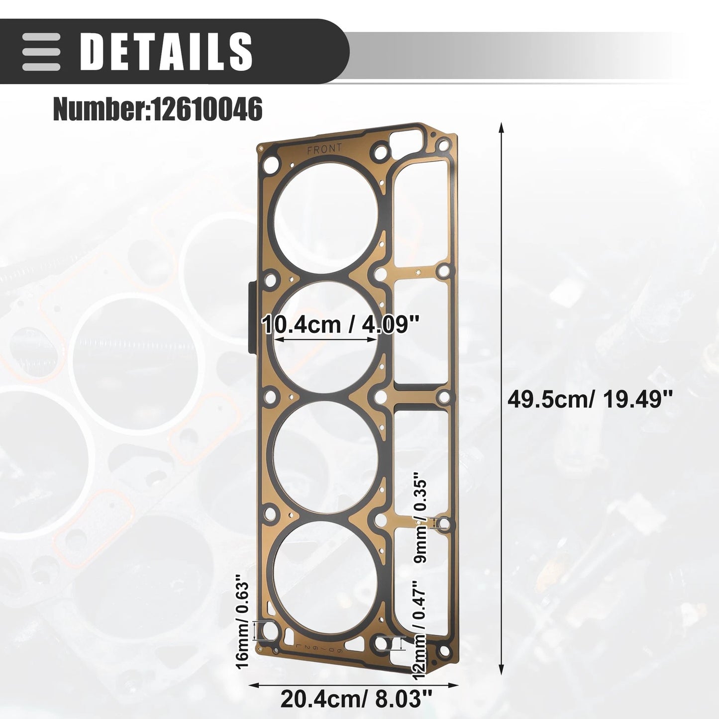 Cylinder Head Gasket for Cadillac Escalade (2007-2014)