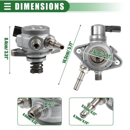 High Pressure Fuel Pump for Ford EXPEDITION 2016-2017 Metal