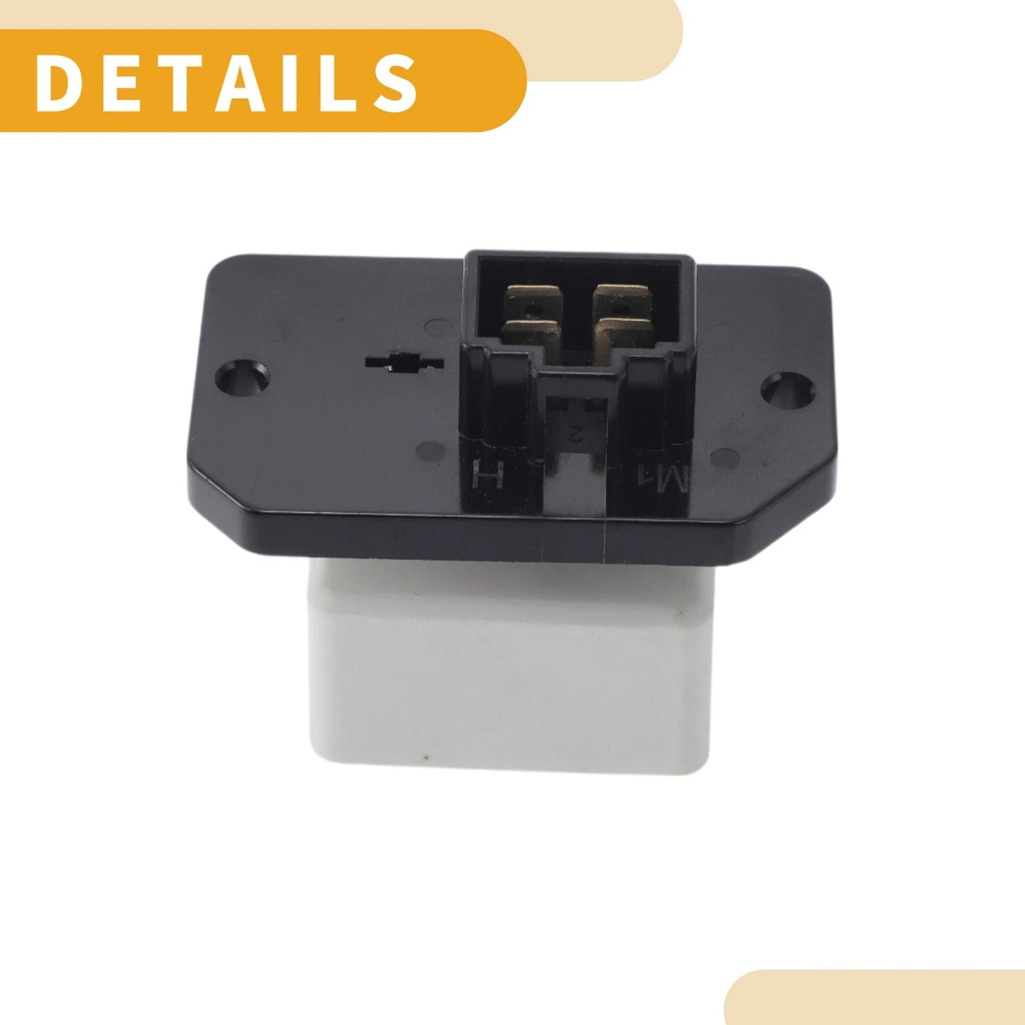 Blower Motor Resistor for HVAC - Compatible with Make & Model