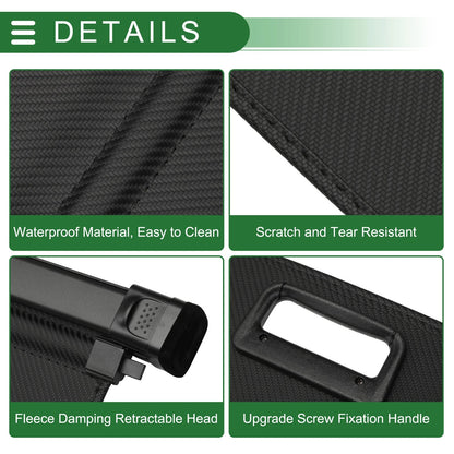 Retractable Cargo Cover for Infiniti QX55 Carbon Fiber Black (2022-2025)