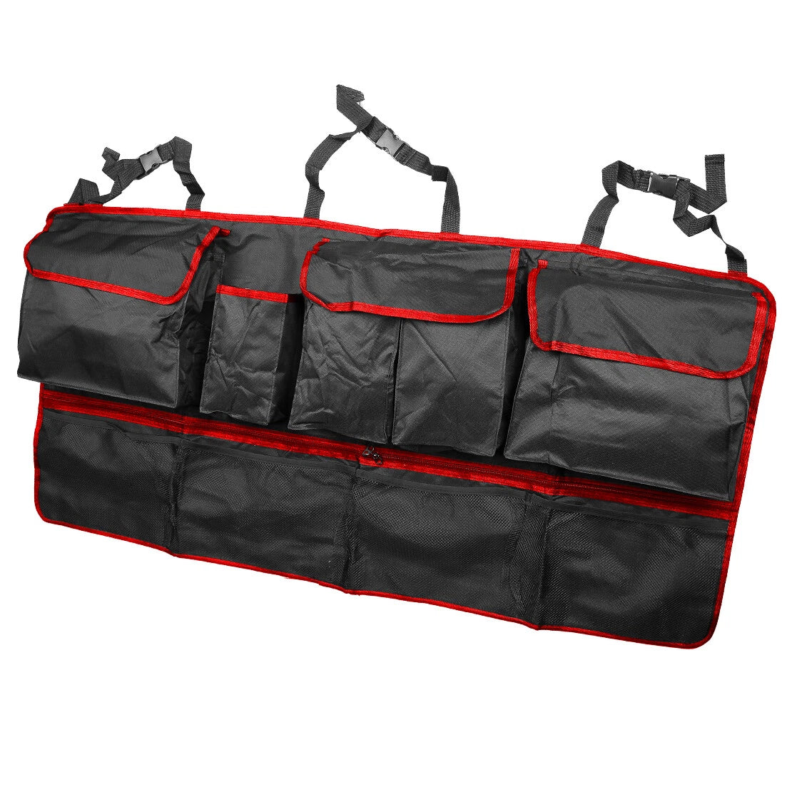 Multi Pocket Car Organizer Seat Back Storage Bag for Rear Trunk