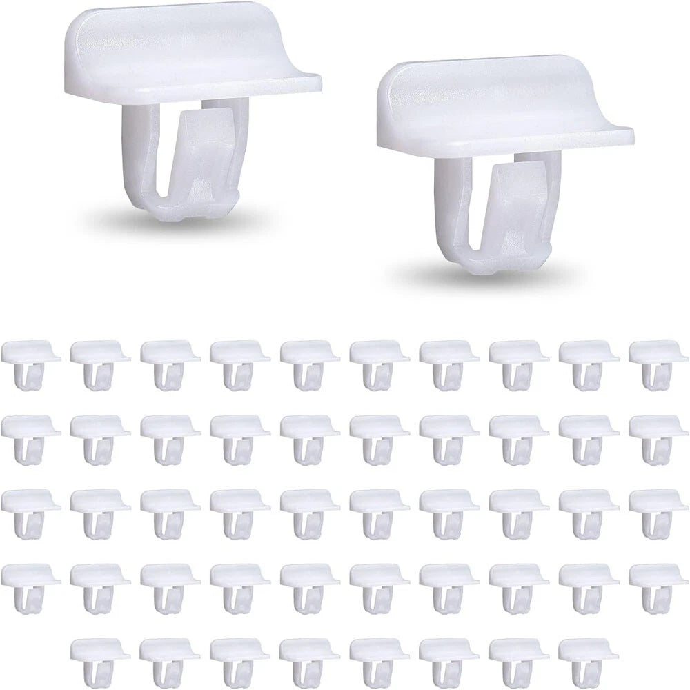 50 x Bumper Grille Retainer Moulding Clips for Jeep Chrysler Dodge (2011-2023)