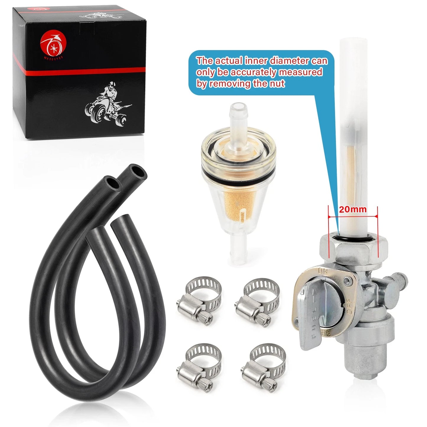 Honda Fuel Petcock for CB650/CB900C/CB750C/CB650SC/CB750SC/CB1100F