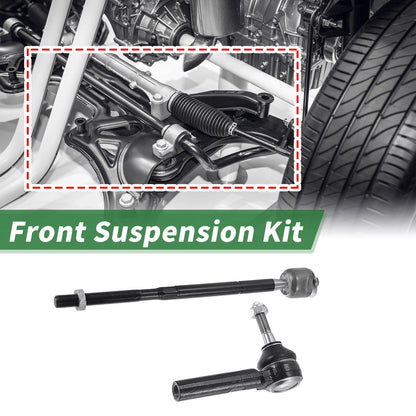8pcs Front Suspension Kit Tie Rod End Sway Bar Link for Dodge Journey