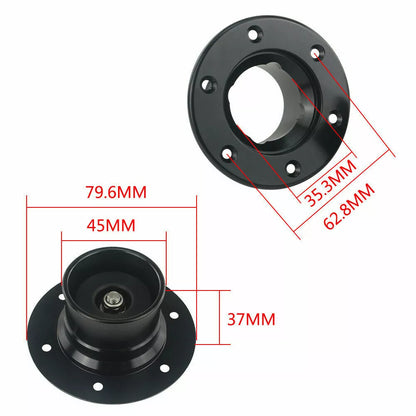 Billet Fuel Filler Neck for Universal Pop-Up Fuel Cell Gas Cap