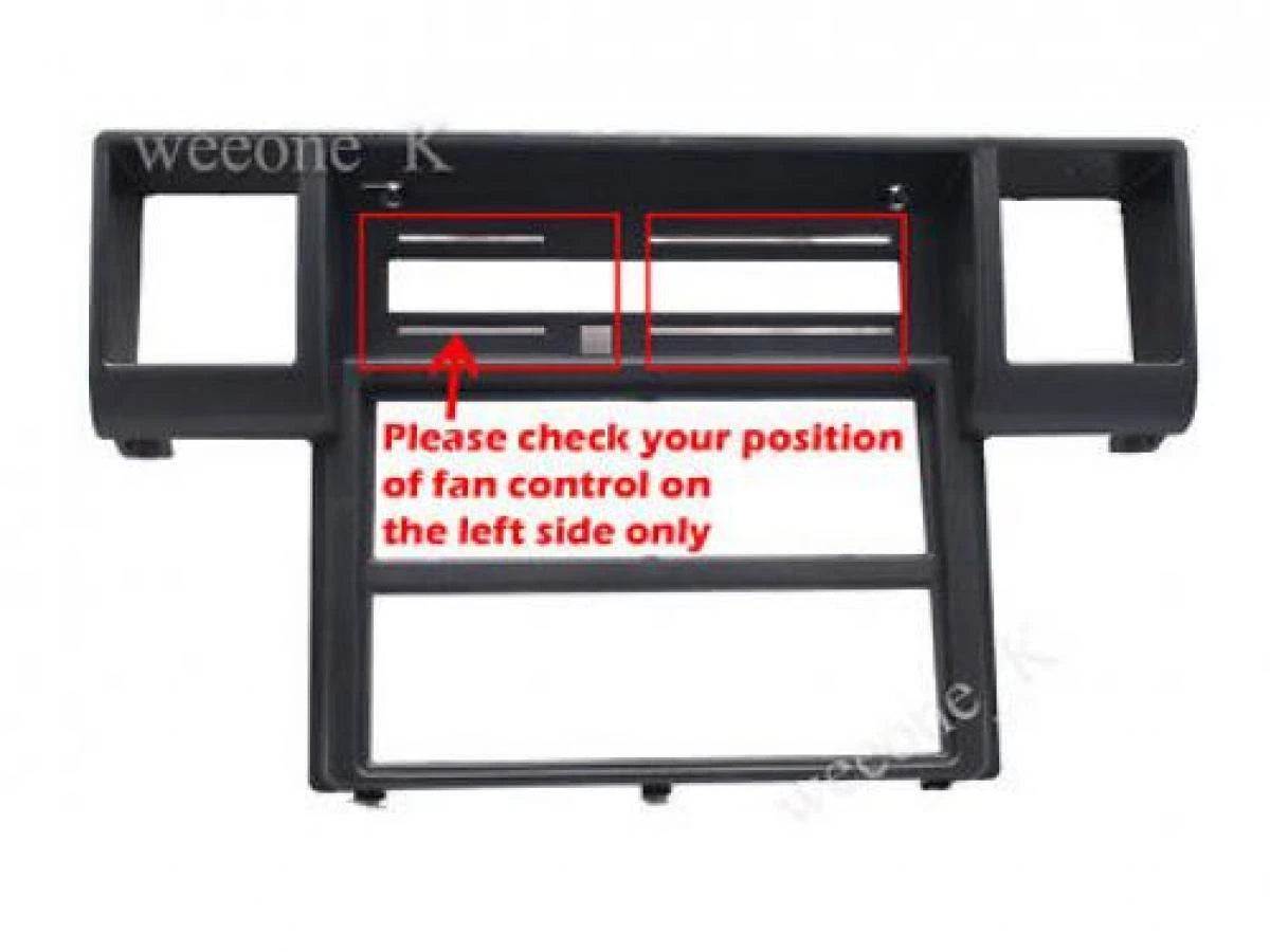 Blue Radio Vent Dash Trim for Mitsubishi L200 Triton Ute(1986-1994)
