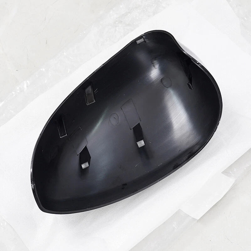 Gloss Black Side Wing Mirror Cover for Fiat 500 & Punto (2012-2019)