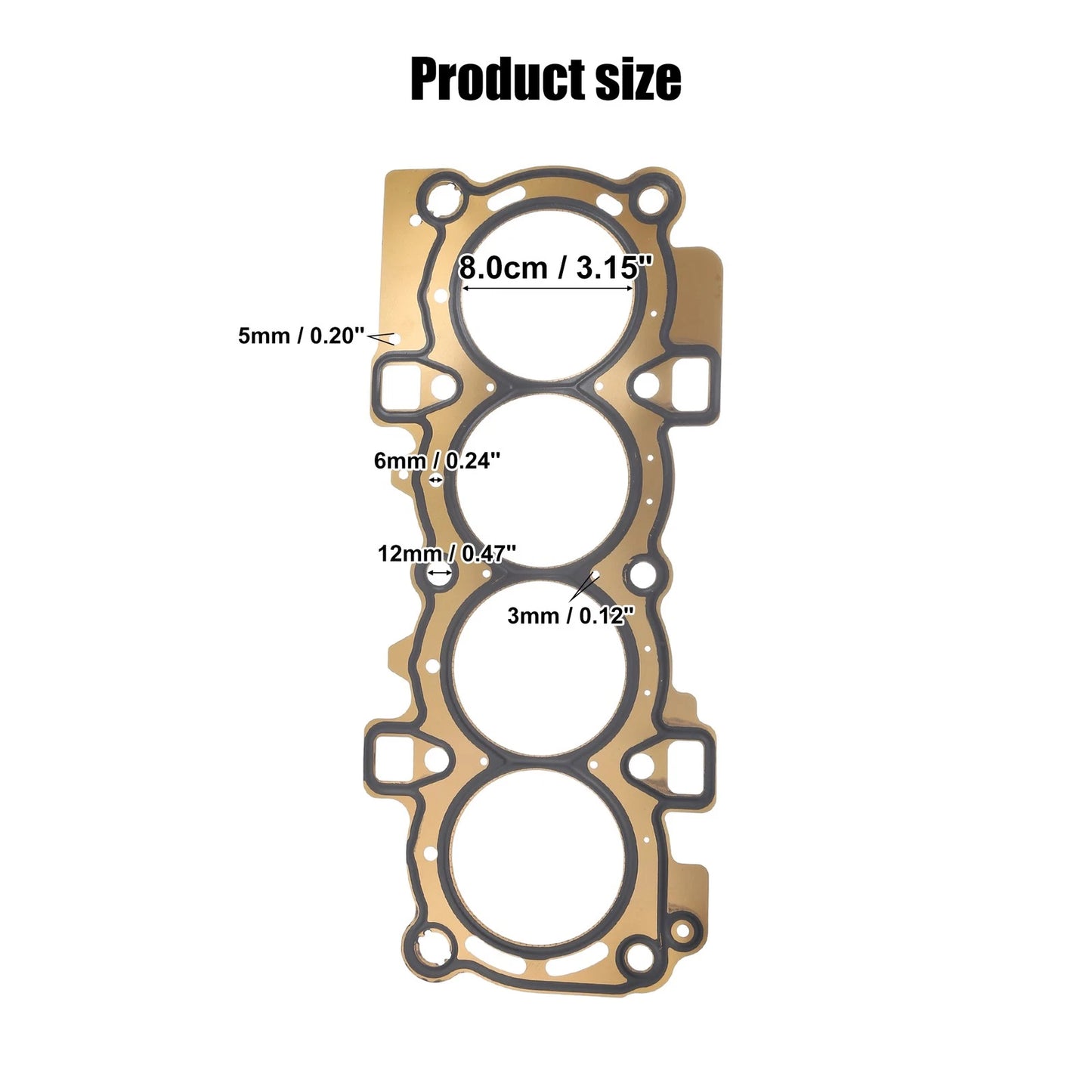 Cylinder Head Gasket for Ford Fiesta 2011-2019 (2 x)