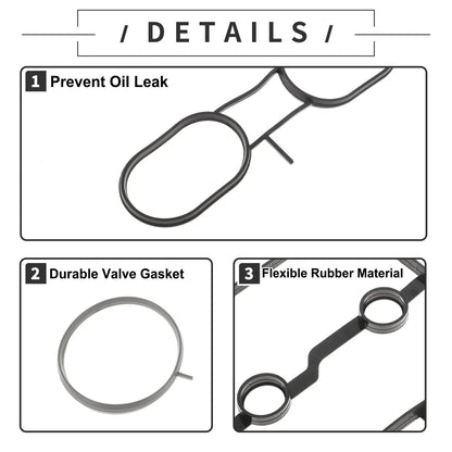 Valve Cover Gasket for Nissan Versa Sentra Rogue Altima Juke (2007-2023)