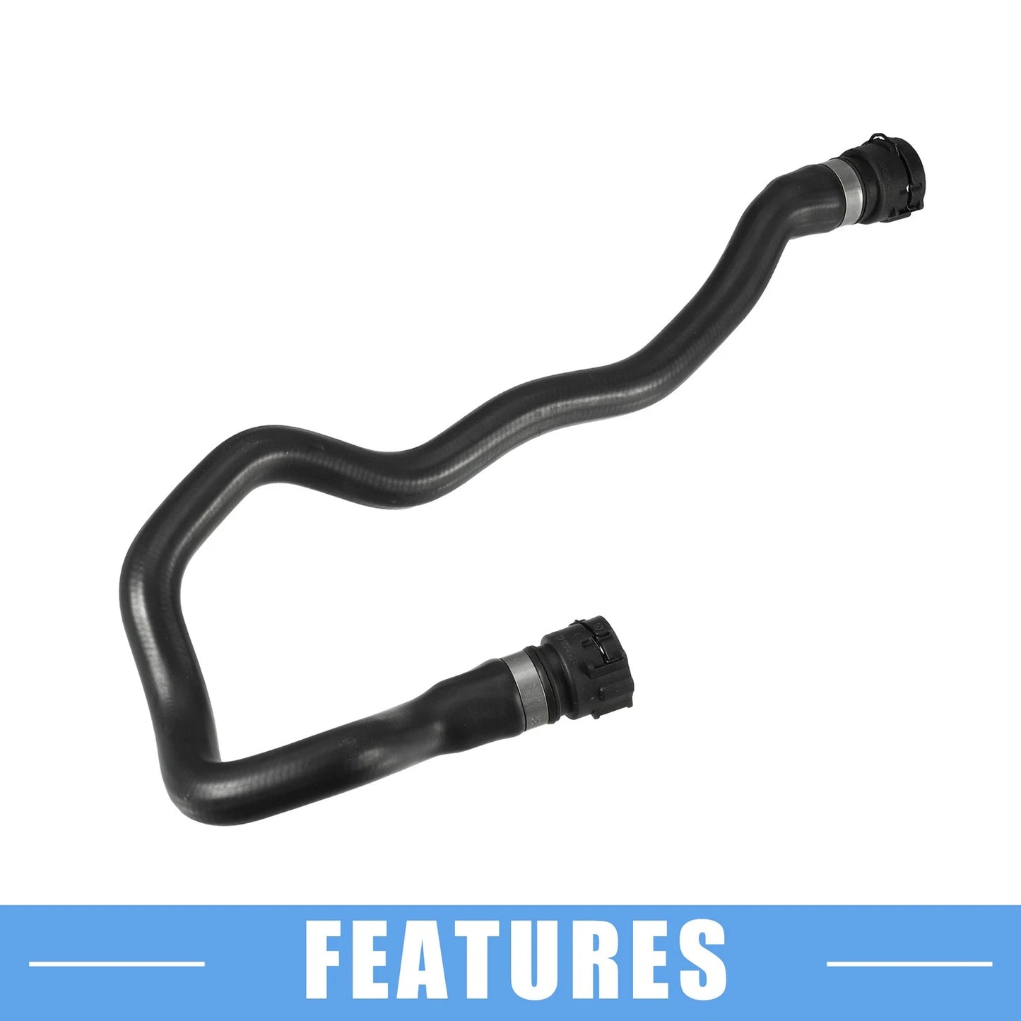 Radiator Coolant Hose 2.5L for BMW 525i Base (2001-2003)