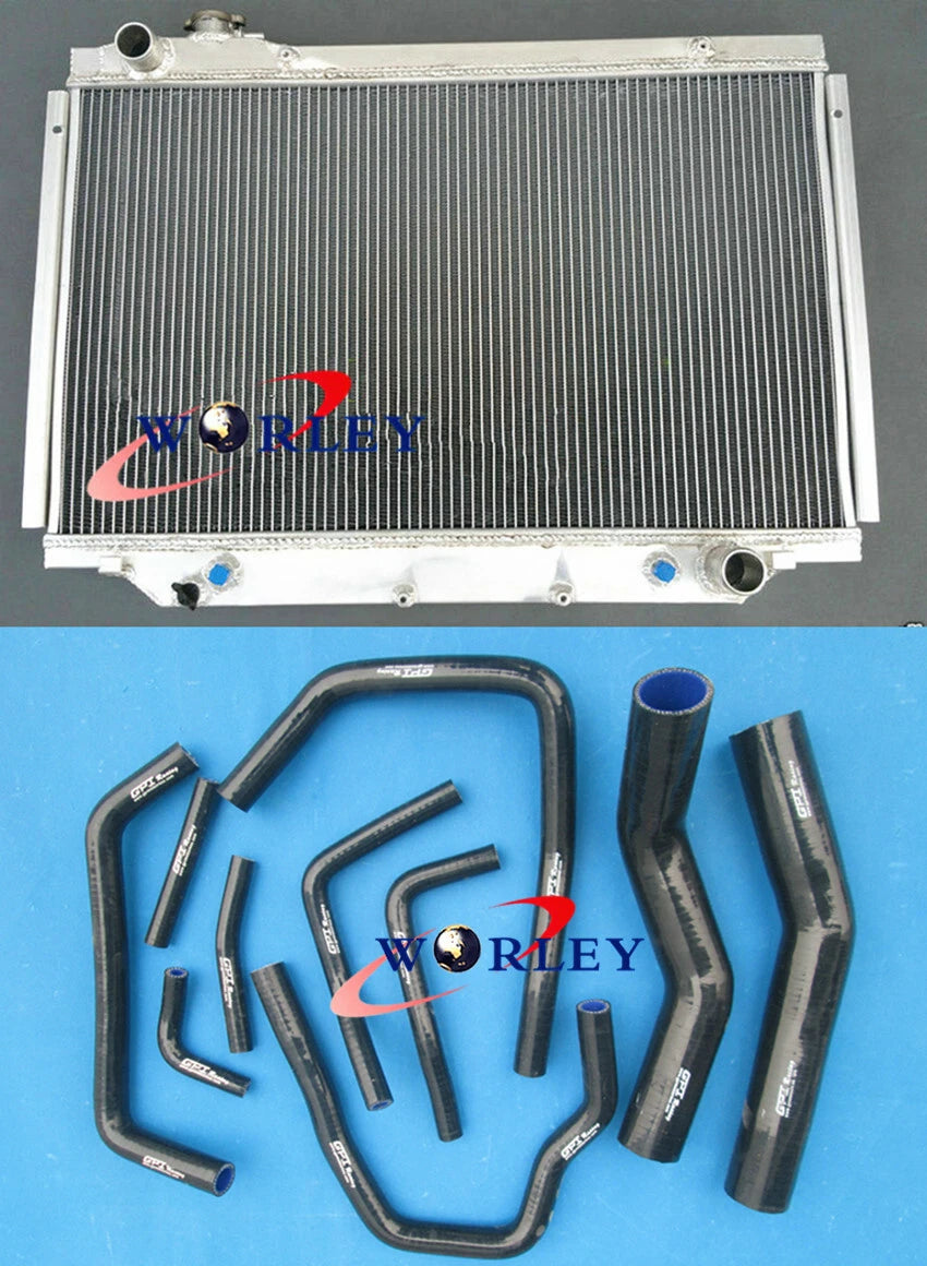 Aluminum Radiator & Hose for Toyota Land Cruiser 80 Series (1990-1998)