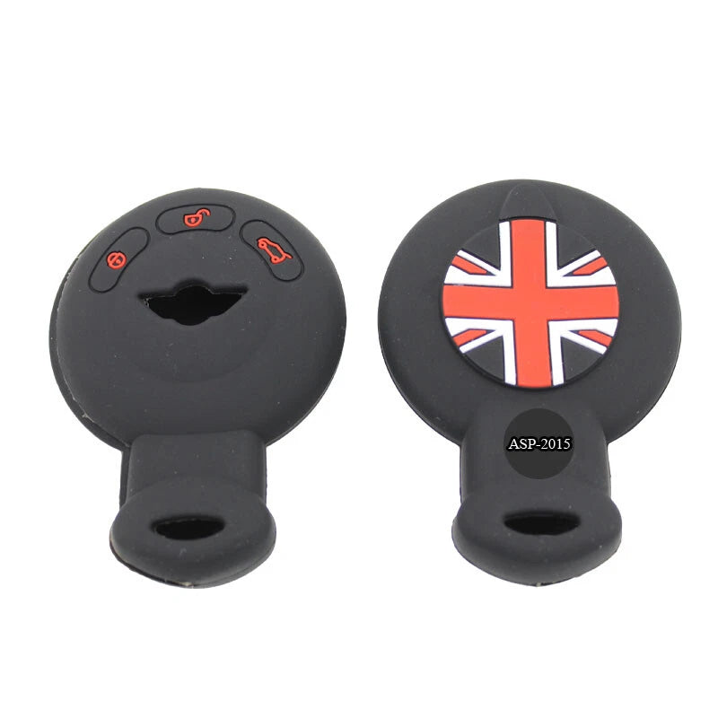 Silicone Remote Key Fob Shell Cover Fit For Mini Cooper Clubman Countryman