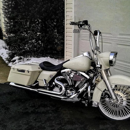 Chrome Motorcycle Mirrors for Chopper Cruiser Bobber Cafe Racer Scooter