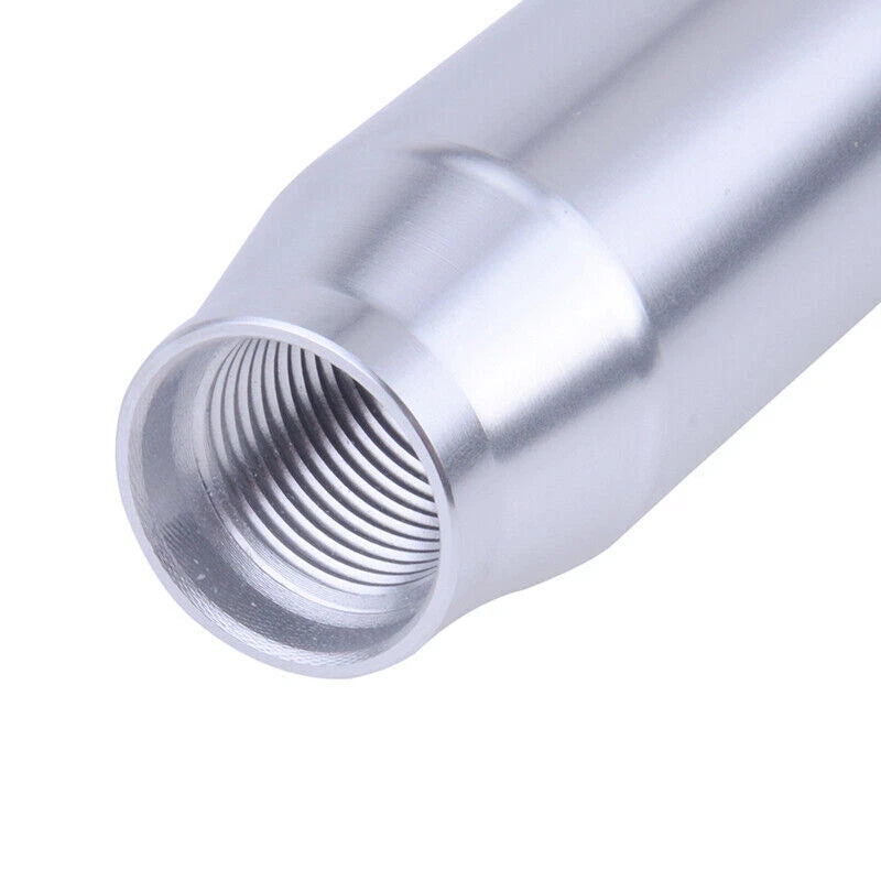 Silver Aluminum Manual Gear Shift Knob for Universal Car Models
