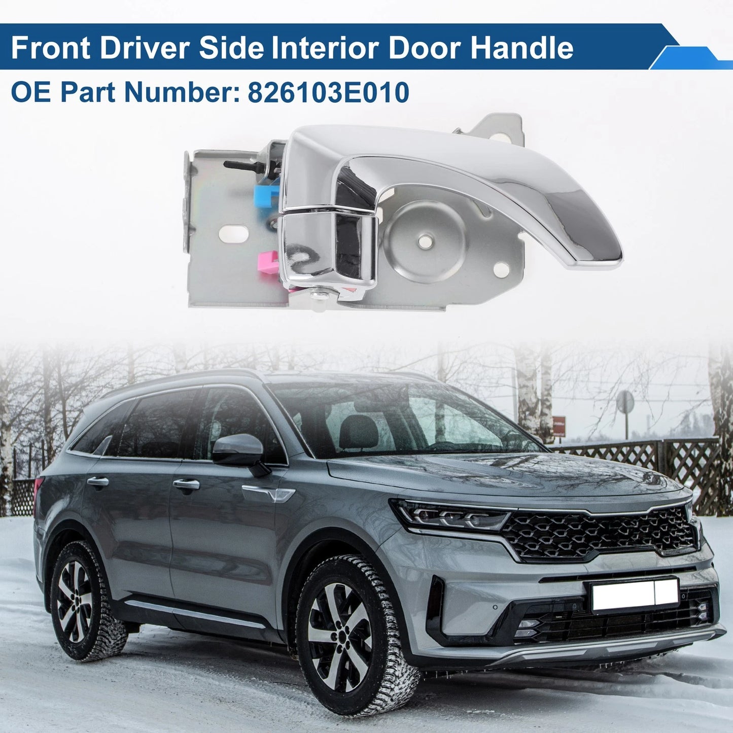 Front Passenger Side Door Handle for Kia Sorento (2003-2009)