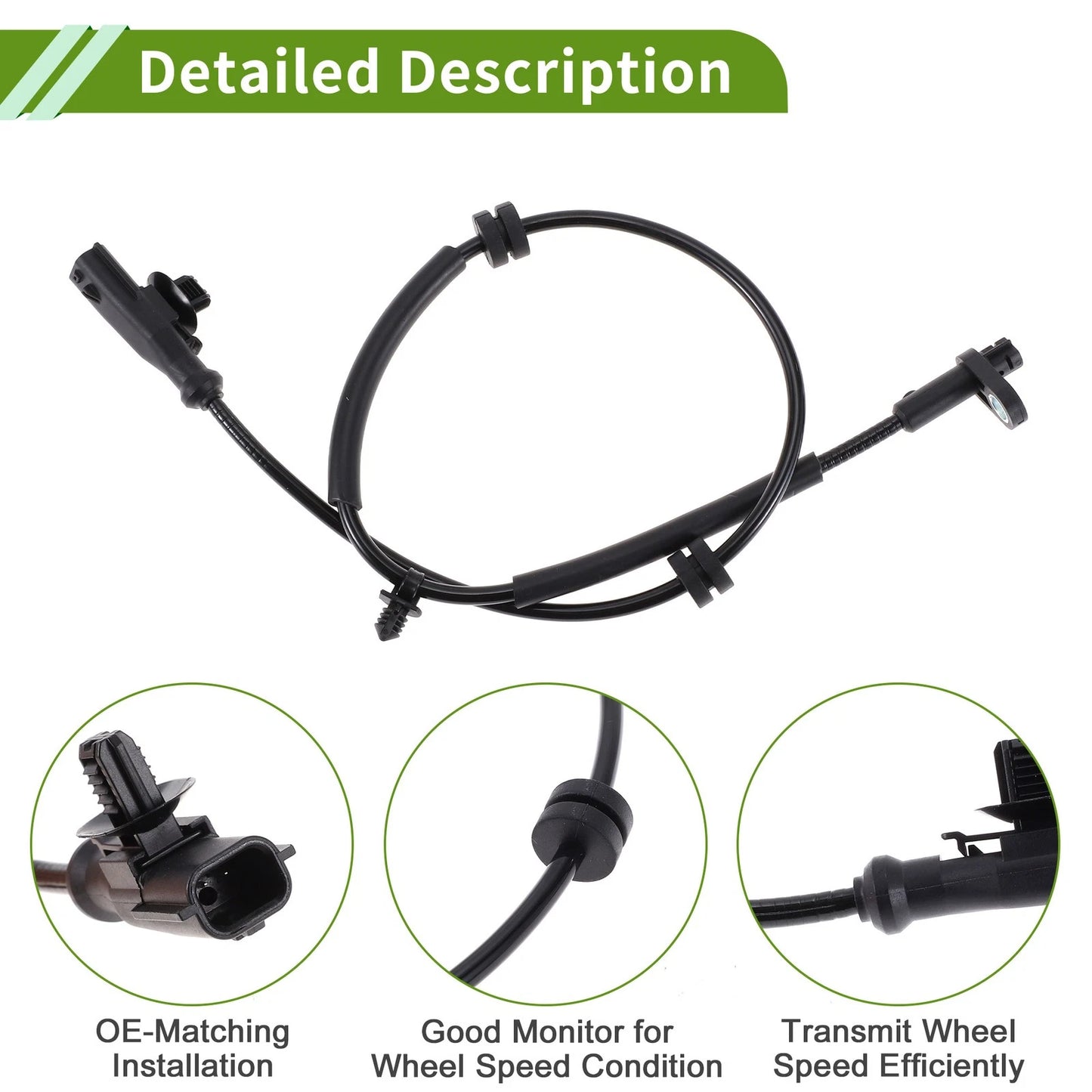 ABS Wheel Speed Sensor for Ford EcoSport 2004-2012 Rear