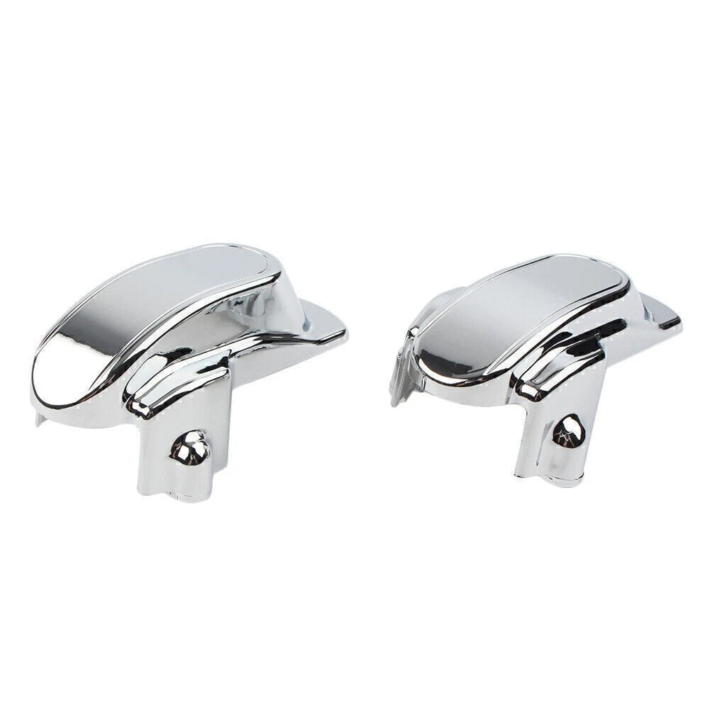 Chrome Rear Frame Axle Covers for Harley Dyna FXD Street Bob FXDB FXDBI (2006-2017)