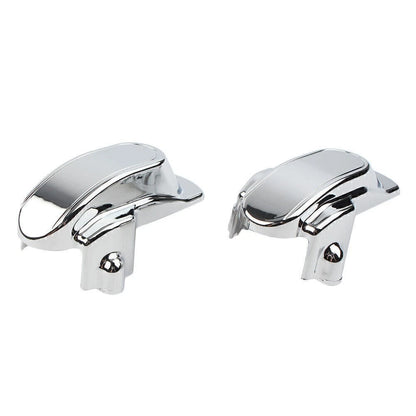 Chrome Rear Frame Axle Covers for Harley Dyna FXD Street Bob FXDB FXDBI (2006-2017)