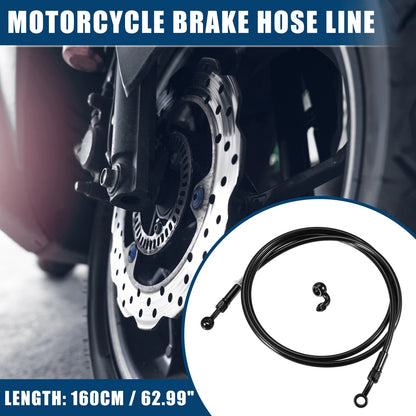 Brake Line 160cm Oil Hose Fitting Banjo for Motorcycle