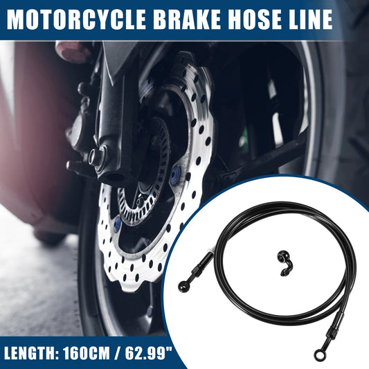 Brake Line 160cm Oil Hose Fitting Banjo for Motorcycle