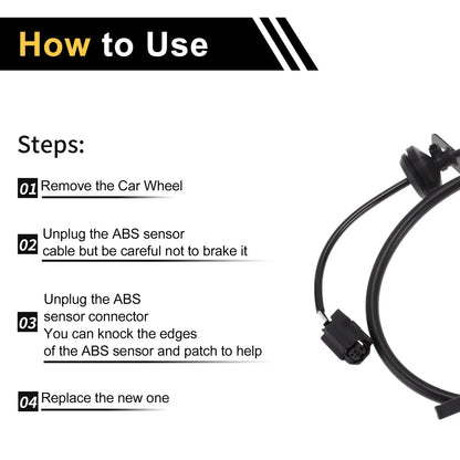 ABS Wheel Speed Sensor for Toyota Venza (2023) 1 x Left Front Sensor