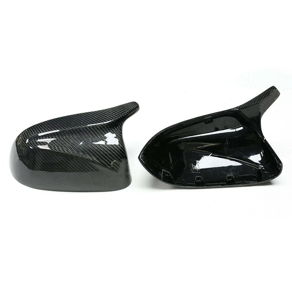 Carbon Fiber Rear Mirror Covers for BMW X3 G01 X4 G02 X5 G05 (2018-2024)