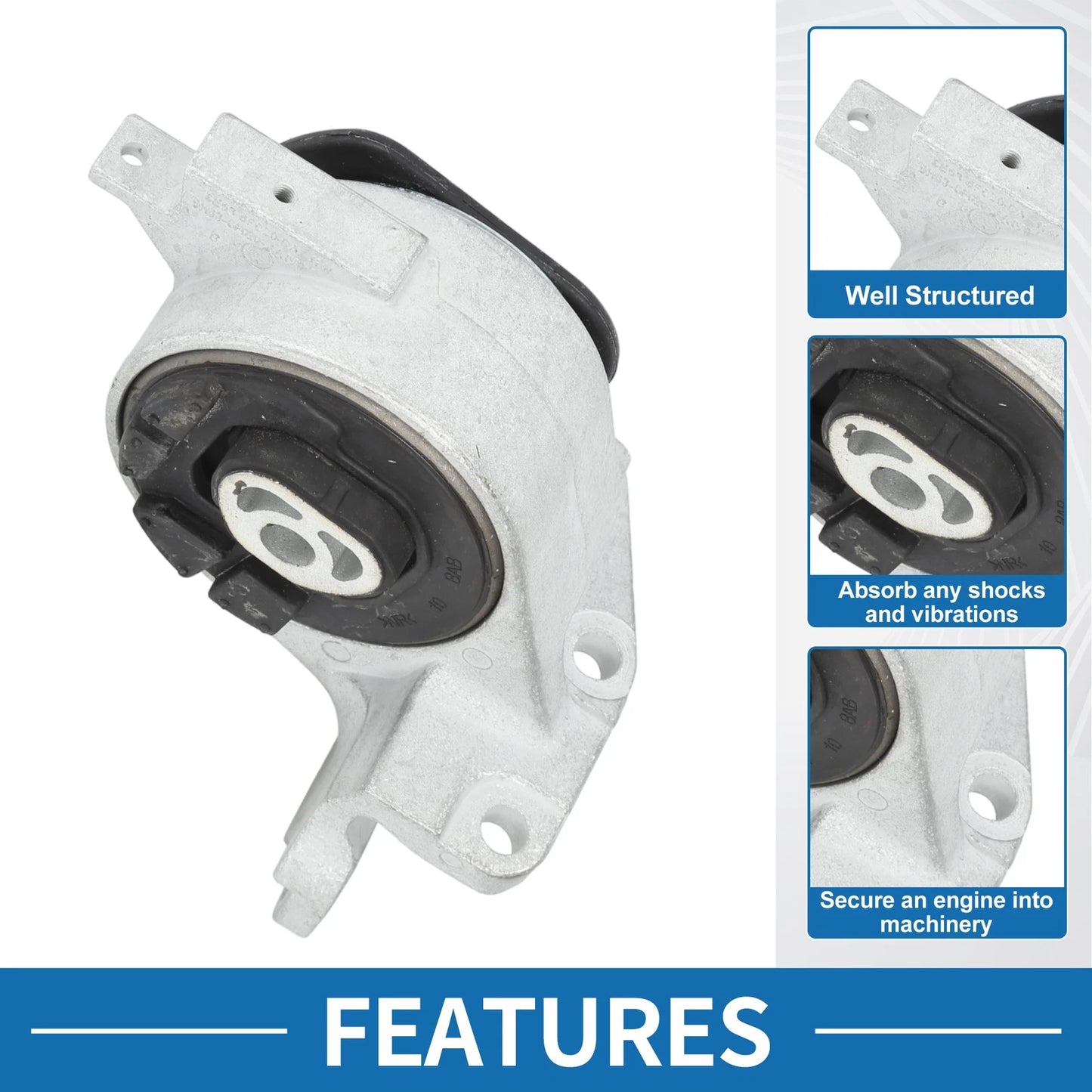 Engine Motor Mount for Ford Fusion 2.5L Automatic Transmission (2010-2012)
