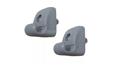 2 x Sun Visor Clips Gray for Isuzu TF TFR (1989-1999)