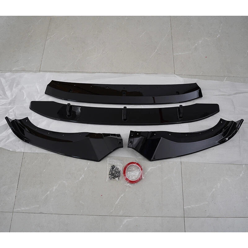 Gloss Black Front Bumper Lip Lower Splitter for 2018-2021 BMW X3 G01