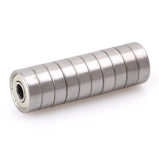 10x 6mm Deep Groove Ball Bearings for Linear Motion Applications