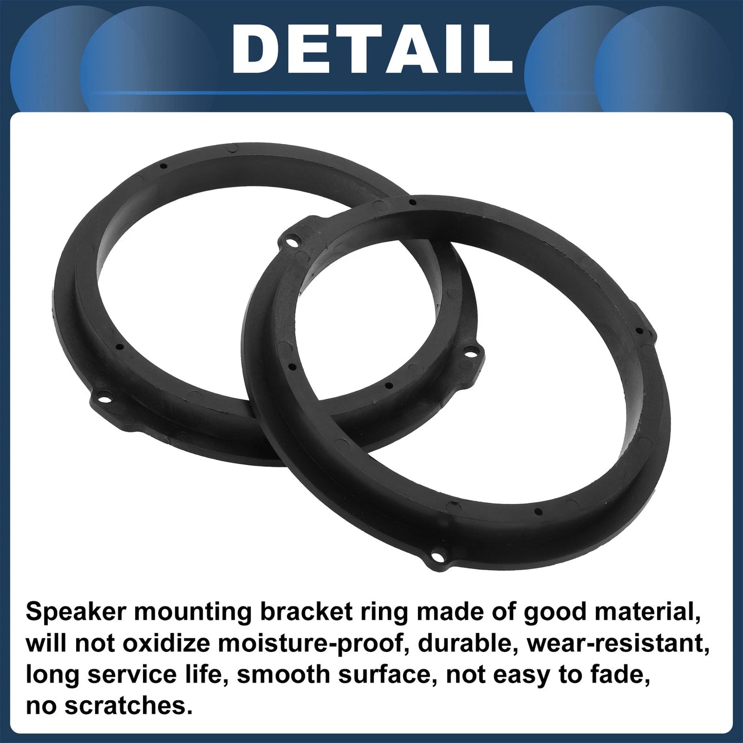 Speaker Spacer Ring Adapter for Ford Transit Custom (2013-2023) - 2 x Set