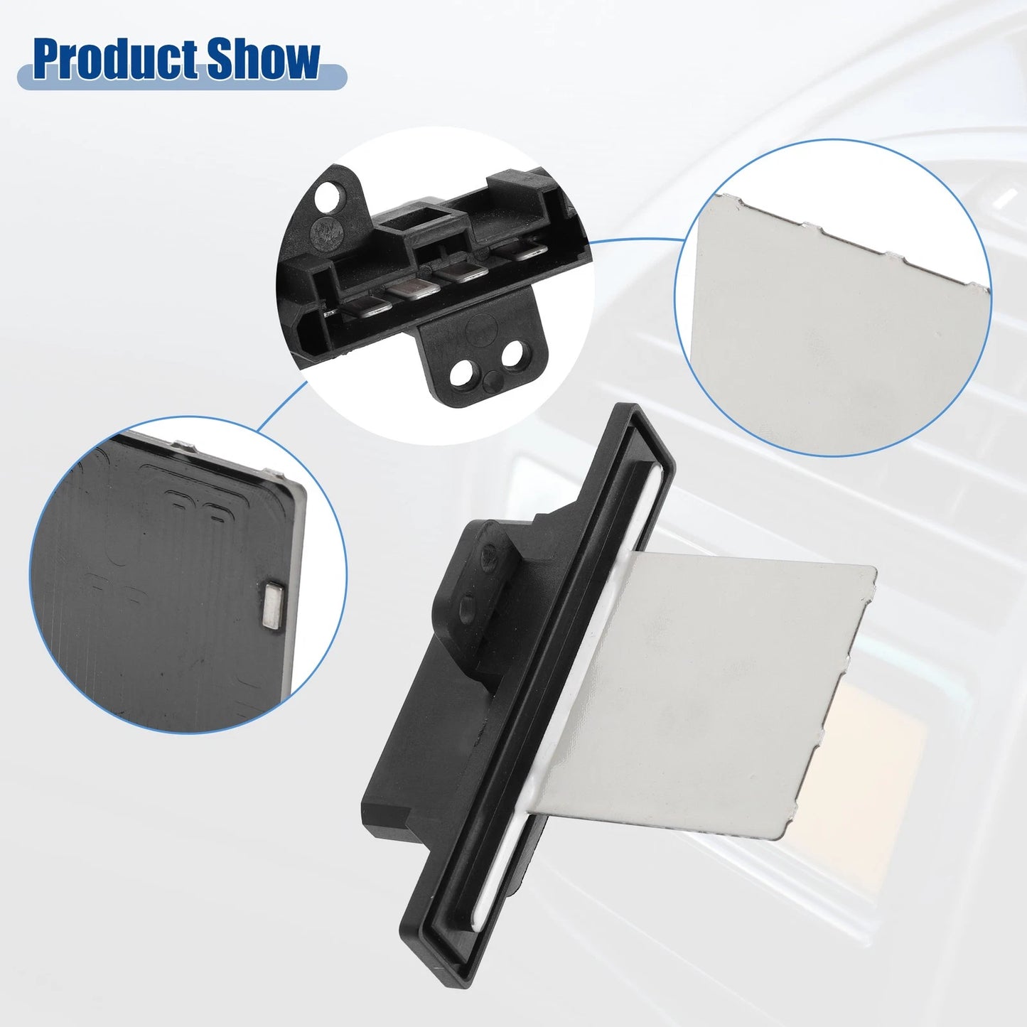 HVAC Blower Motor Resistor Replacement for Nissan Maxima Black Beige
