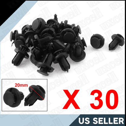10mm Hole Plastic Rivets 30pcs for Toyota Trim Panel Fasteners