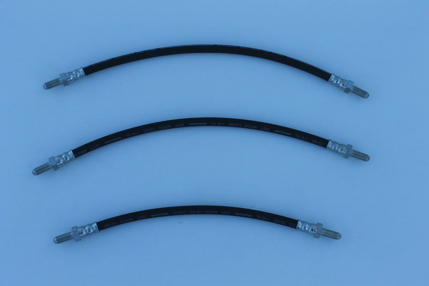 Brake Hose Set (3) for Ford Escort 1600cc, RS2000 (10/75 - 3/81)