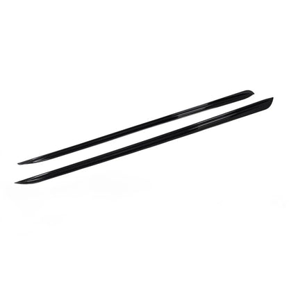 Gloss Black MP Style Side Skirt Splitter Lip for BMW G20 330i M340i (2019-2022)