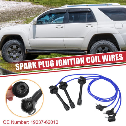 3 x Spark Plug Wire Ignition Coil Cables for Toyota Tundra