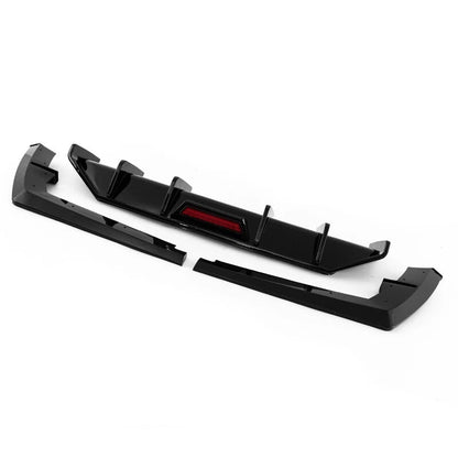 Rear Diffuser with LED Brake Light Kit for Hyundai Elantra 2021-2024