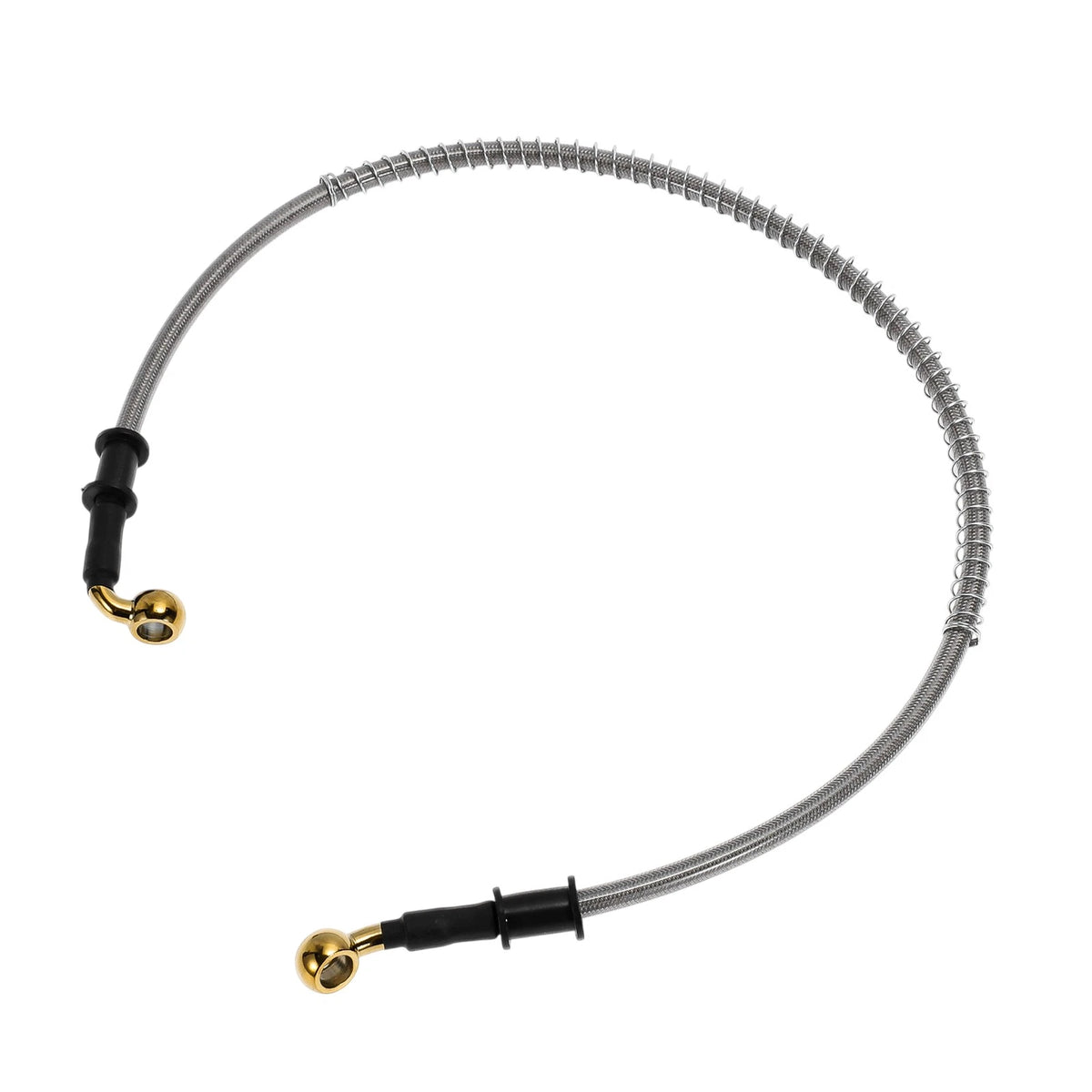 70cm Motorcycle Brake Clutch Oil Hose Line Silver Tone for Motorcycle