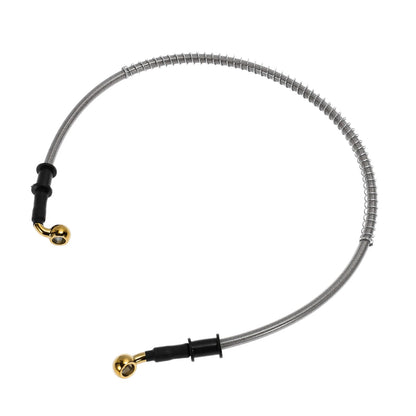 70cm Motorcycle Brake Clutch Oil Hose Line Silver Tone for Motorcycle