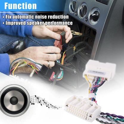 Dodge Caravan ANC Module Bypass Harness Plug Connector 2008-2019