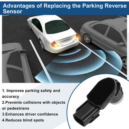 Reverse Backup Parking Sensor for Lexus LX570 (2016-2018) - White 1 Pc