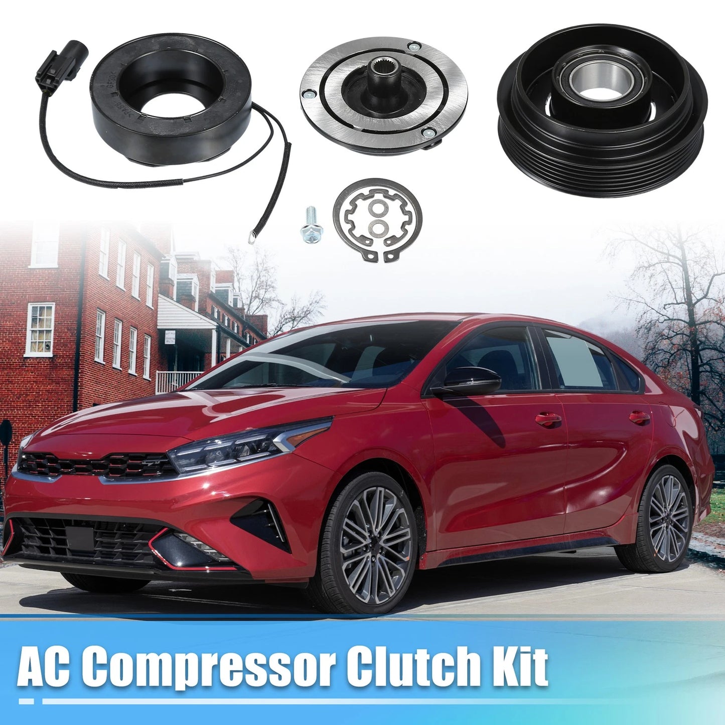AC Compressor Clutch Set for Kia Forte (2010-2013)
