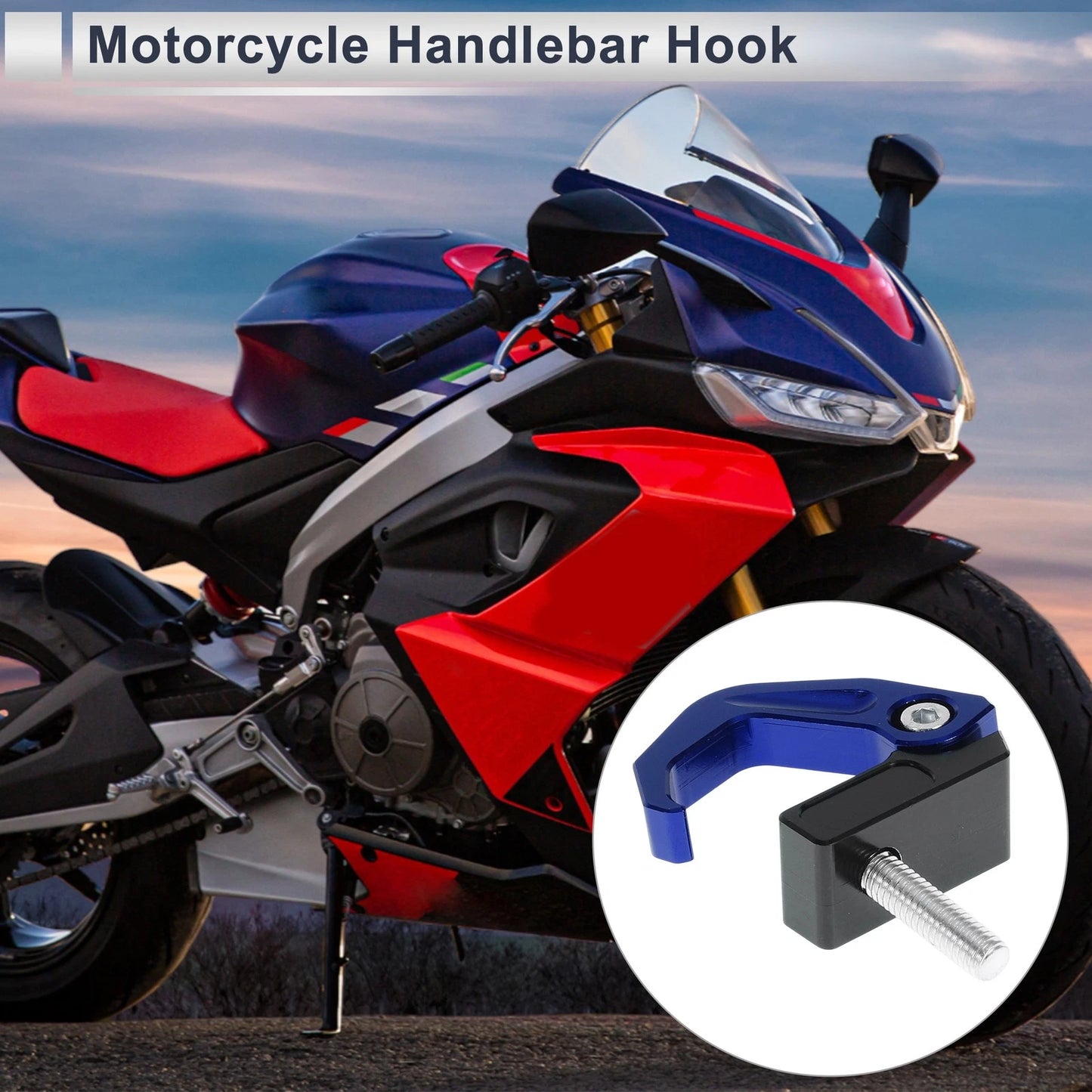 Square W/ Slot / 1 Set / Motorcycle Hanging Hook