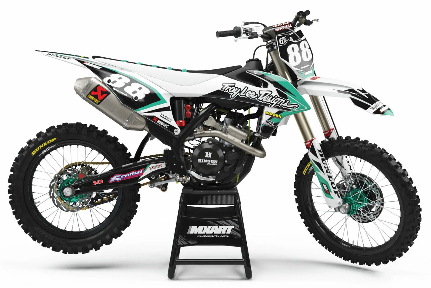Custom Decals for KTM SX 250 Full Sticker Kit (2007-2010)