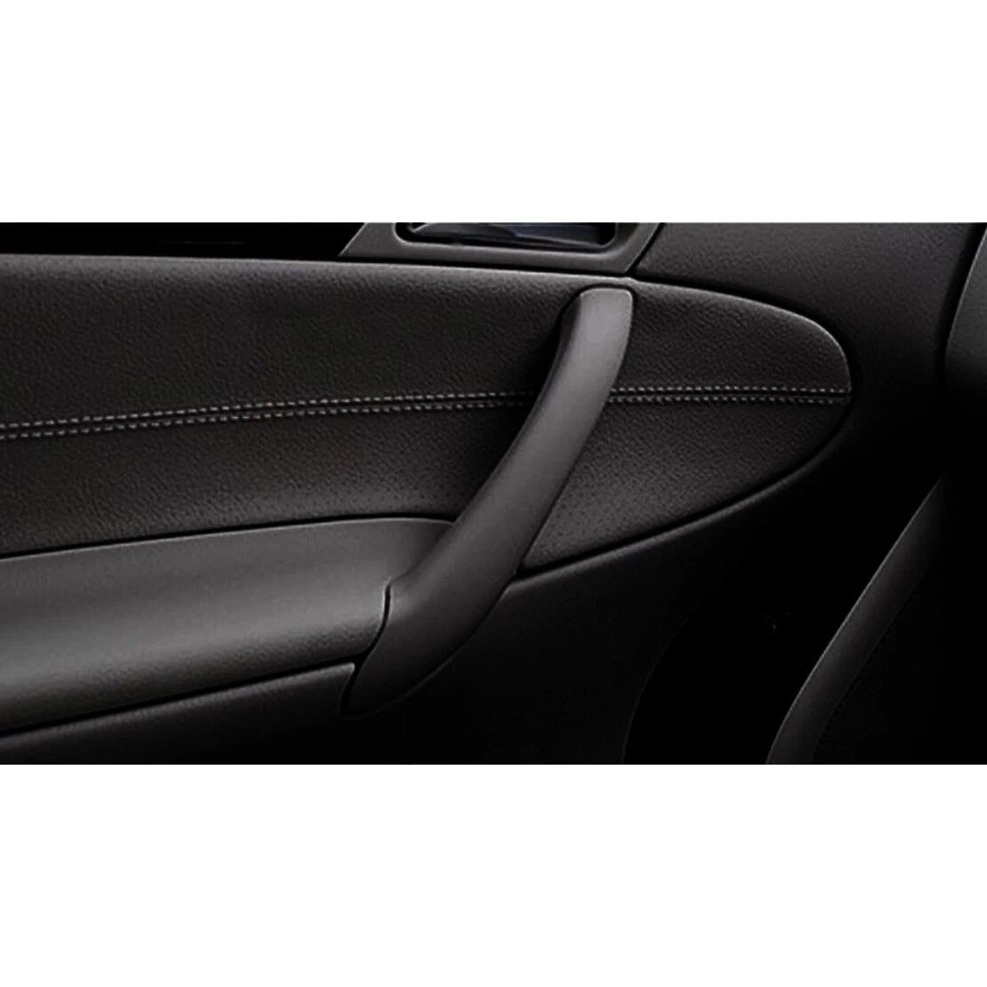 Front Left Grip Door Pull Handle Black for Mercedes C Class W203 (2003-2007)
