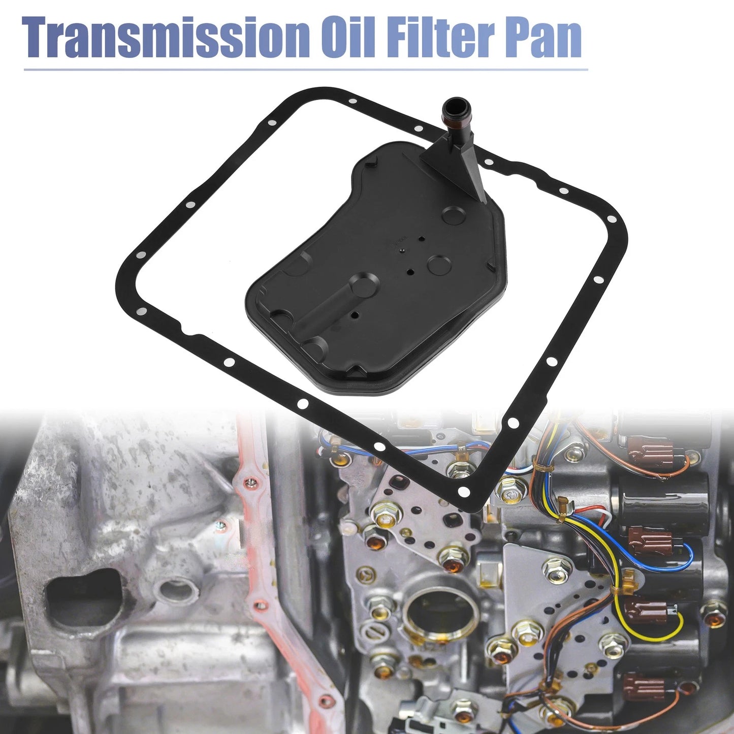 Set Transmission Filter Oil Pan Gasket Kit for Chevrolet Silverado