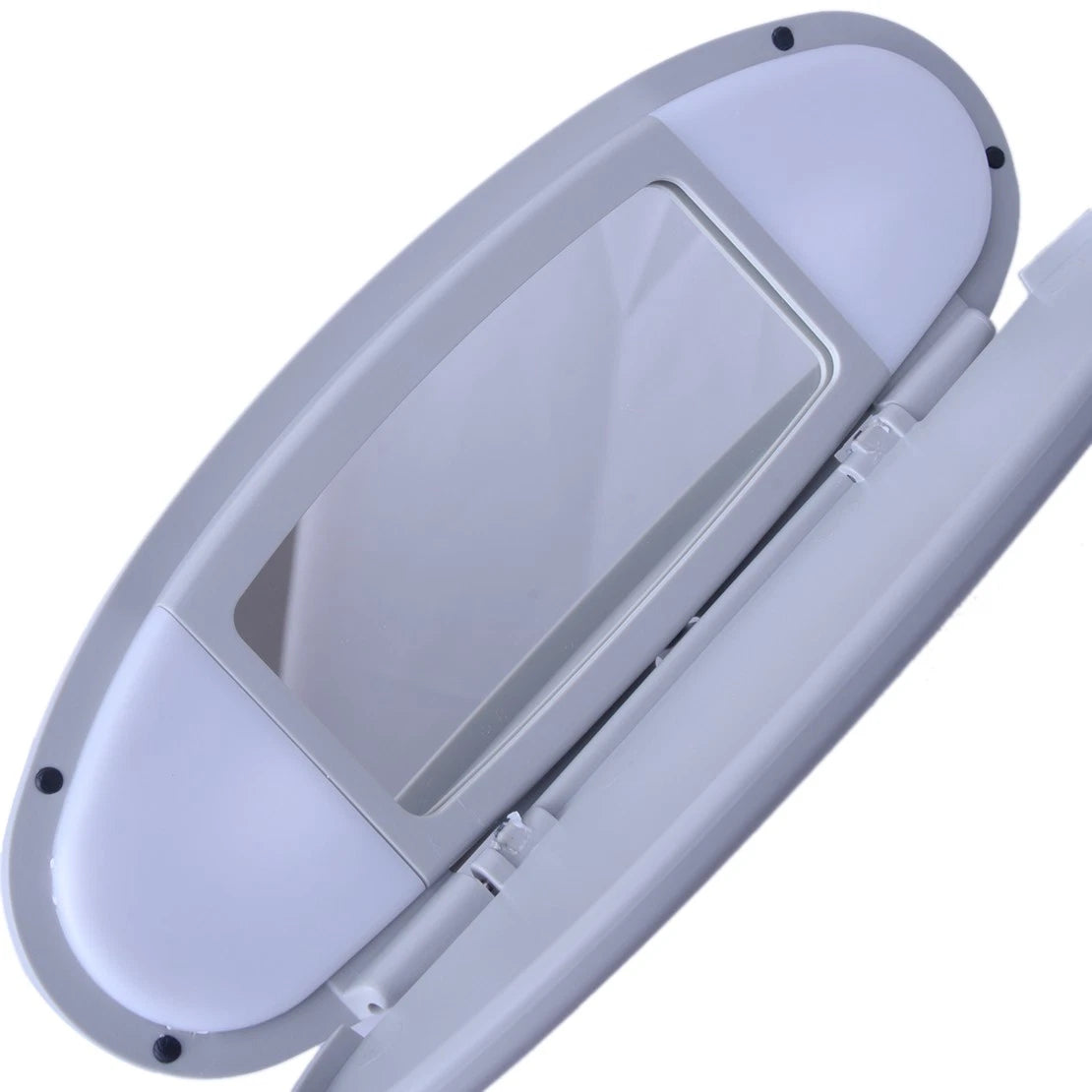 Sun Visor Sunshade Cover with Makeup Mirror for BMW Mini R55 R56 R60 (2007-14)