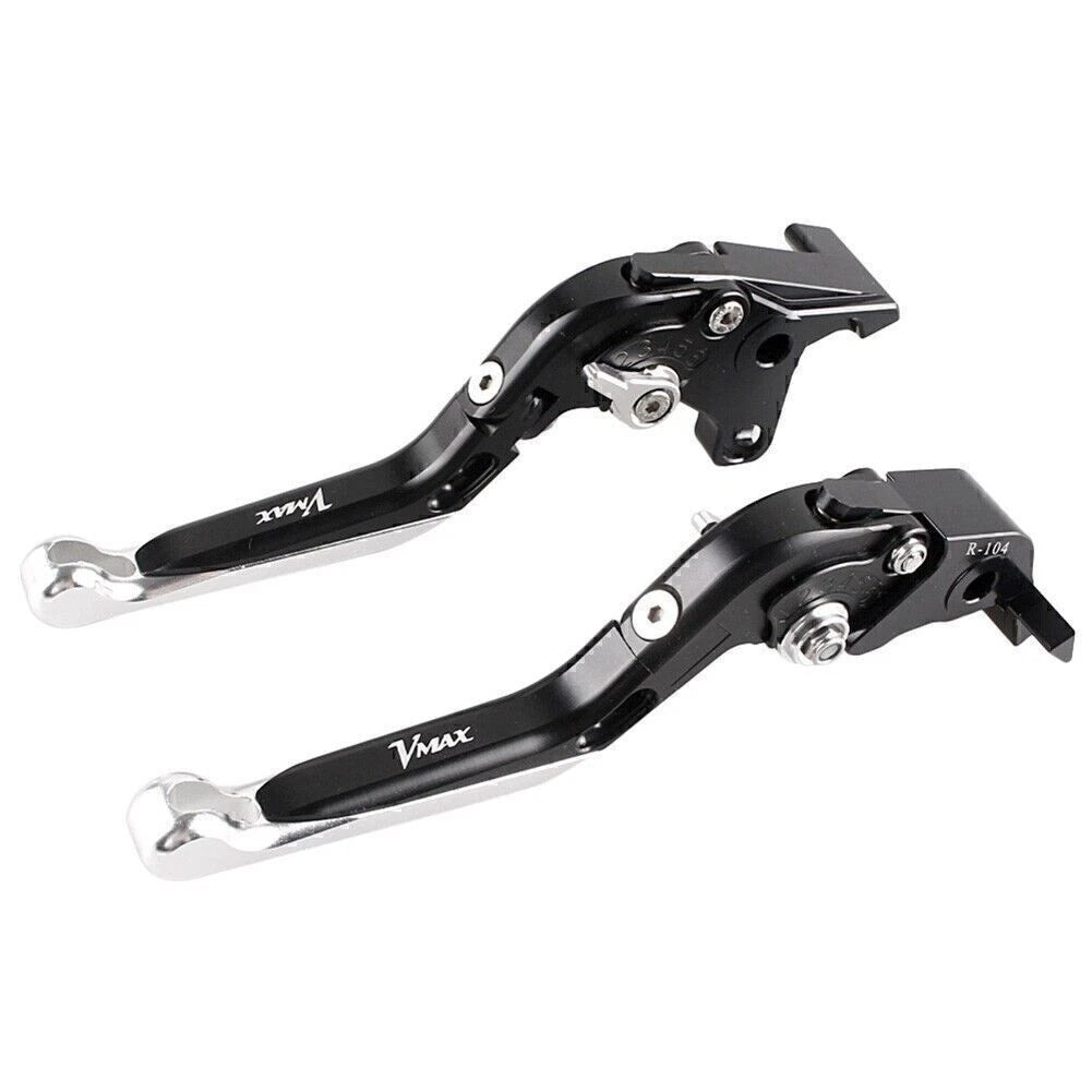 Foldable Brake Clutch Levers for Yamaha V-MAX 1700 (2009-2015) Black