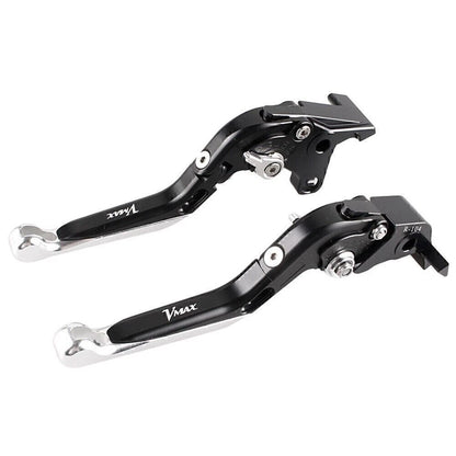 Foldable Brake Clutch Levers for Yamaha V-MAX 1700 (2009-2015) Black